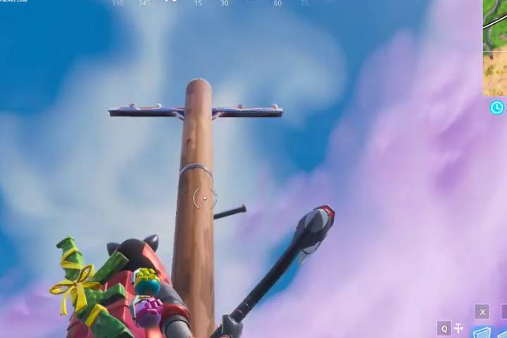 Fortnite : Détruire un poteau électrique en bois, défi semaine 4 saison 7
