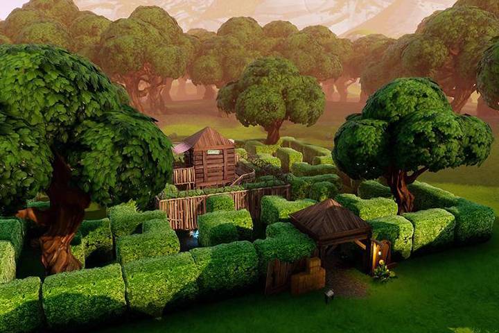 Fortnite : Chercher la lettre S à Wailing Woods, défi semaine 4 saison 7