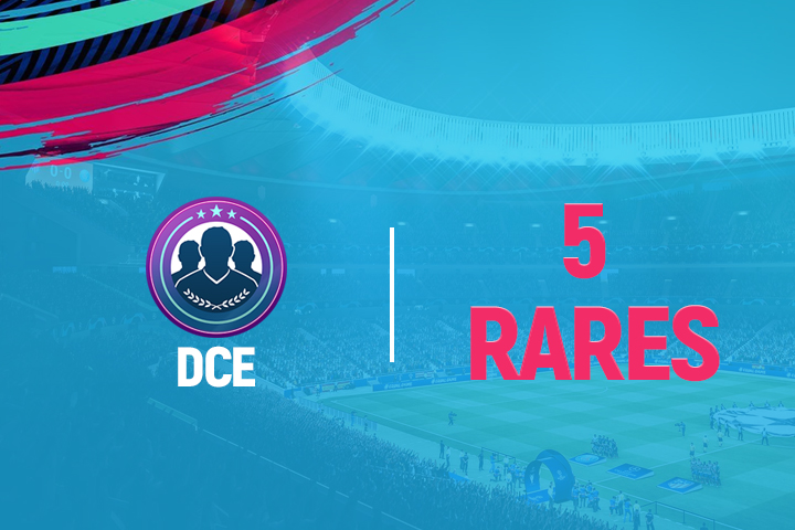 FIFA 19 : Solution DCE Hybride ligues, 5 rares