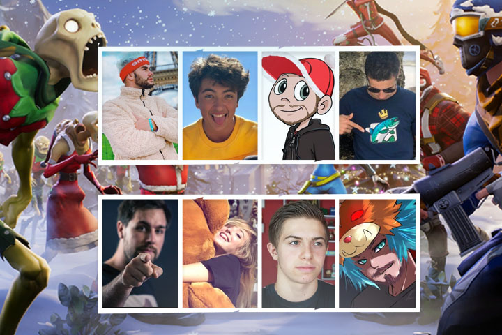 Fortnite : Défis d’Hiver avec LeBouseuh, Inoxtag, Doc Jazy, Seinhor9, Valouzz, Deujna, Michou et LeFouBruiteur