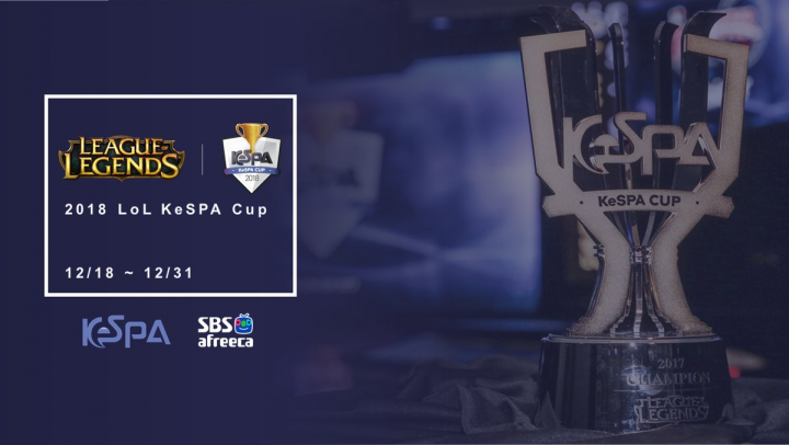 LoL : KeSPA Cup 2018, programme et résultats