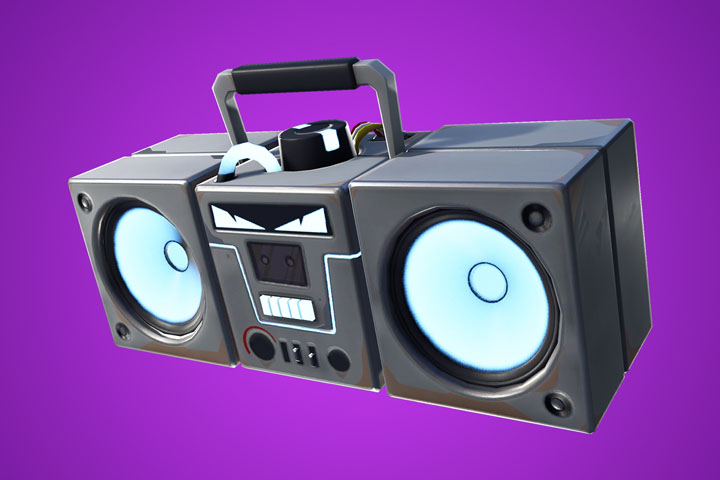 Fortnite : Radiocassette, nouvel objet pour détruire les constructions avec la mise à jour de contenu 7.10