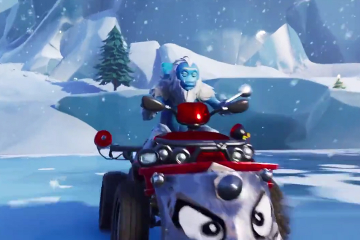 Fortnite Saison 7 : Neige et carte enneigée, découvrez les nouvelles villes Frosty Flights, Polar Peak, Happy Hamlet
