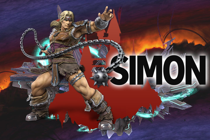 Simon, Super Smash Bros Ultimate – Guide, coups spéciaux, combos et infos