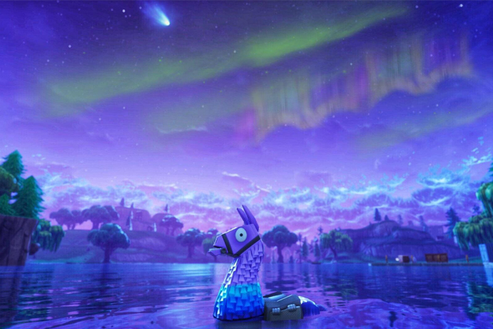 Fortnite Saison 7 : Des aurores boréales commencent à apparaître dans le ciel