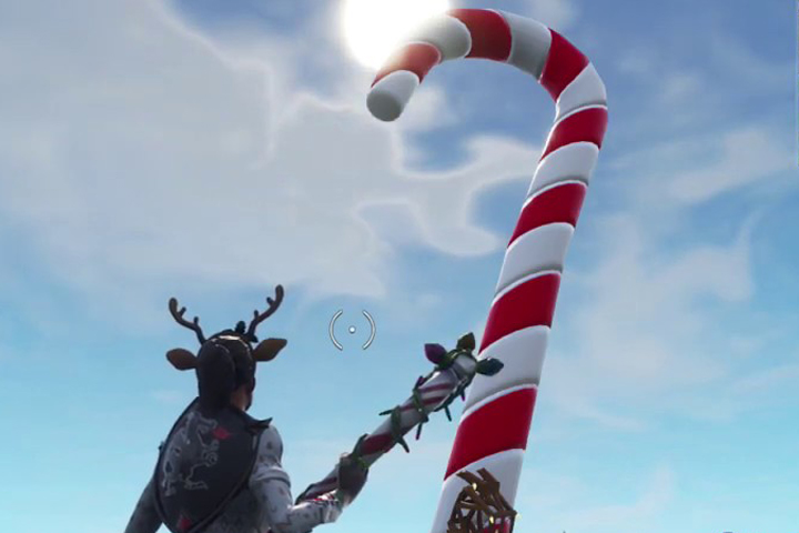 Fortnite : Visiter les sucres d’orge géants, défi 14 jours Fortnite