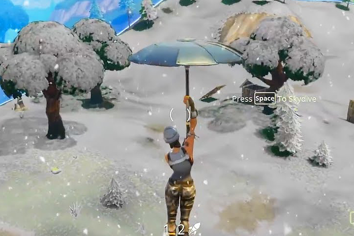 Fortnite : La neige commence à tomber sur l’île d’apparition des joueurs