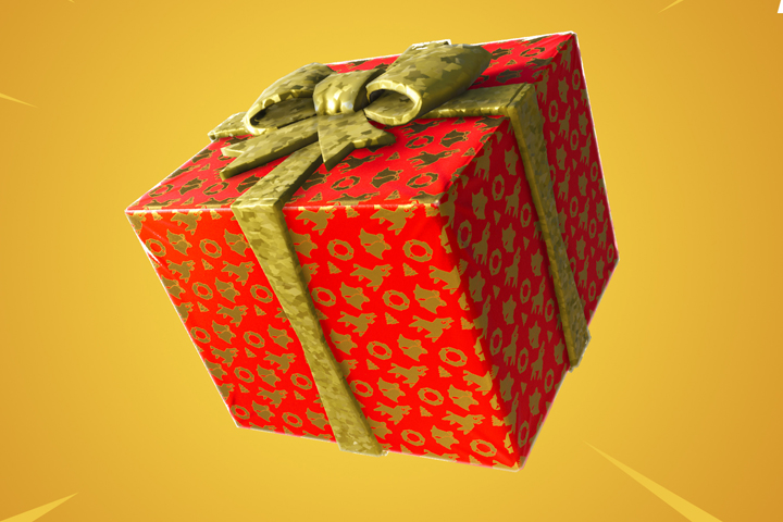 Fortnite : Cadeau, nouvel objet à la mise à jour de contenu du patch 7.10