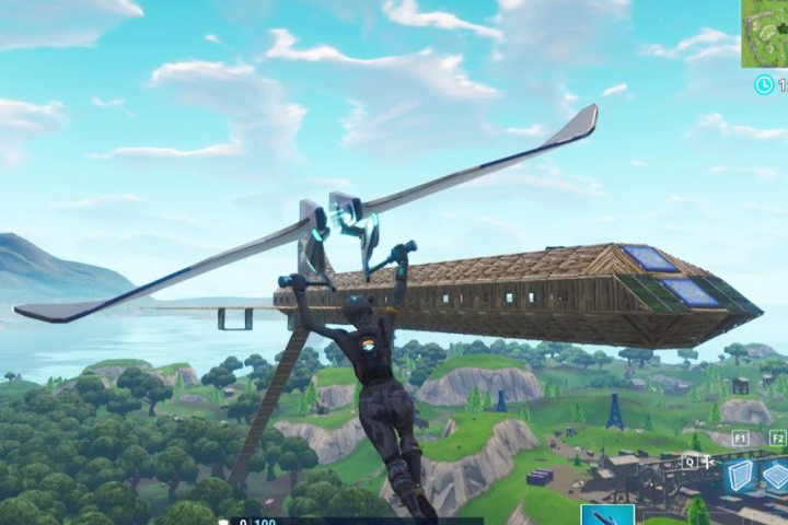 Fortnite Saison 7 : Un avion découvert dans la vidéo de présentation du mode de jeu Créatif