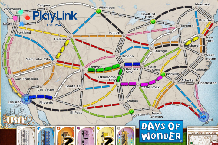 Ticket to Ride : Présentation du jeu et test sur Playstation 4