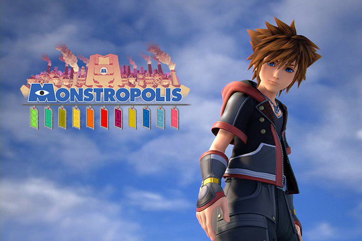 Kingdom Hearts 3 : Monstropolis – Emplacement des Emblèmes Fétiches