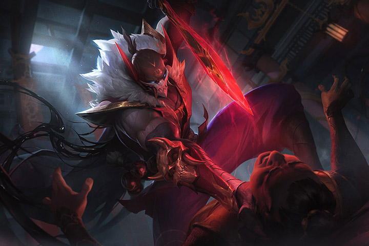 LoL : Skins Lune de Sang pour Aatrox, Pyke et Sivir