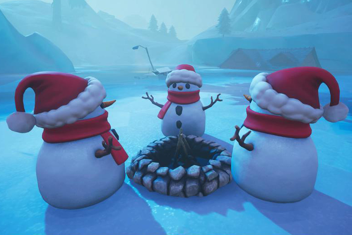 Fortnite : Les bonhommes de neige envahissent la carte pour la mise à jour de contenu du patch 7.20