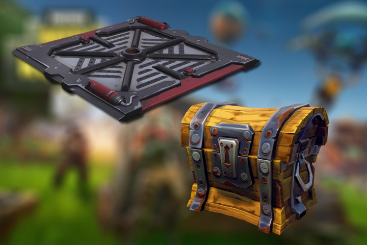 Fortnite : Pièges élémentaires et coffre piégé, fan concept