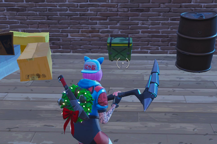 Fortnite : Fouiller des boites de munitions dans différents lieux-dits, défi semaine 6