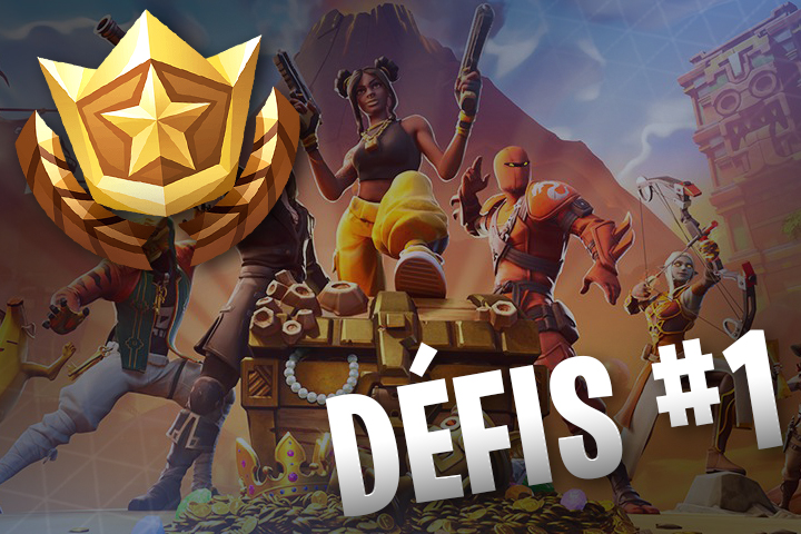 Défis Fortnite semaine 1, saison 8