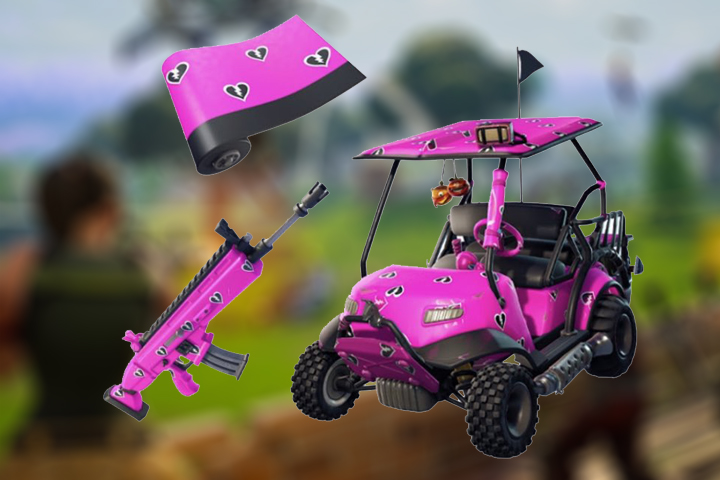 Fortnite : Petits coeurs, obtenir le revêtement de la Saint-Valentin avec les codes créateurs – Patch 7.40