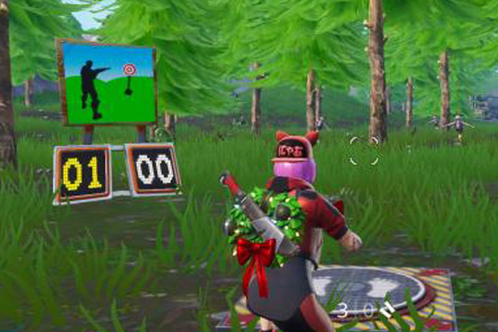 Fortnite : Obtenir au moins 5 points au stand de tir au nord de Retail Row, défis semaine 10 saison 7