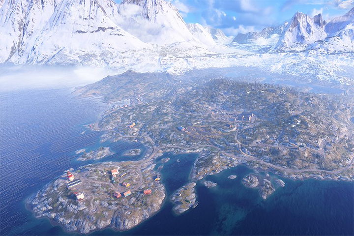 Battlefield V : Halvøy, carte détaillée du Battle Royale – Firestorm BFV