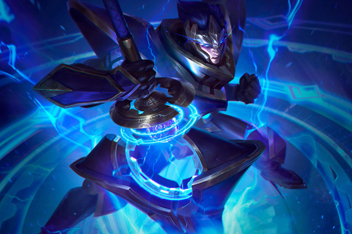 LoL : Skin Jarvan IV Hextech