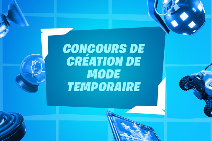 Fortnite : Concours de création de mode temporaire, mode Créatif