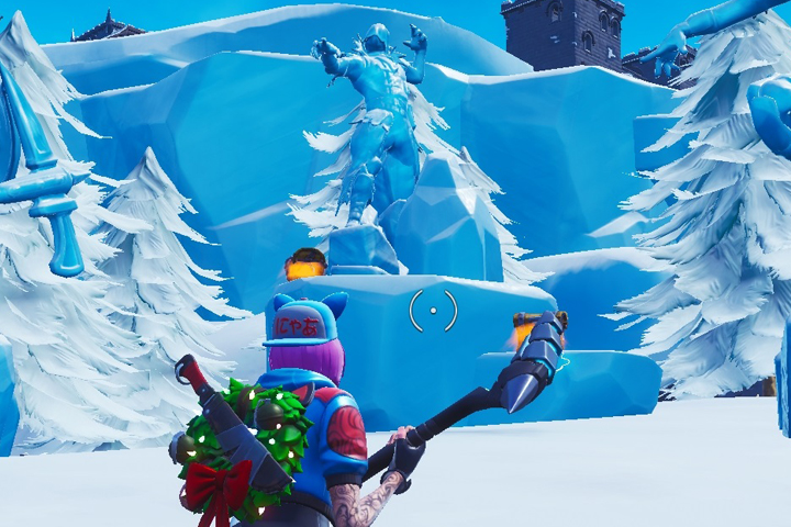 Fortnite : Fouiller là où se trouve la loupe sur l’écran de chargement Carte au trésor, défi semaine 3 saison 8