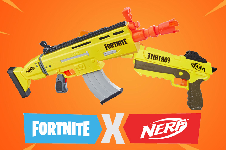 Fortnite : Armes NERF AR-L et SP-L, infos et date de sortie