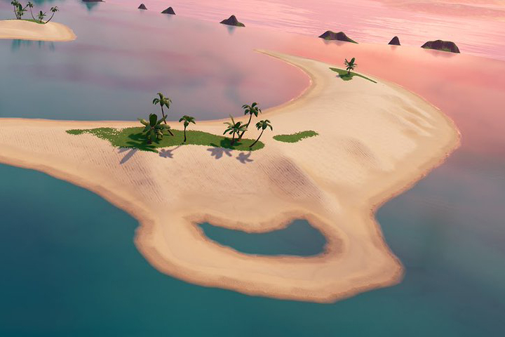 Fortnite : Île Volcan et Île Banc de Sable, nouvelles zones pour le mode Créatif