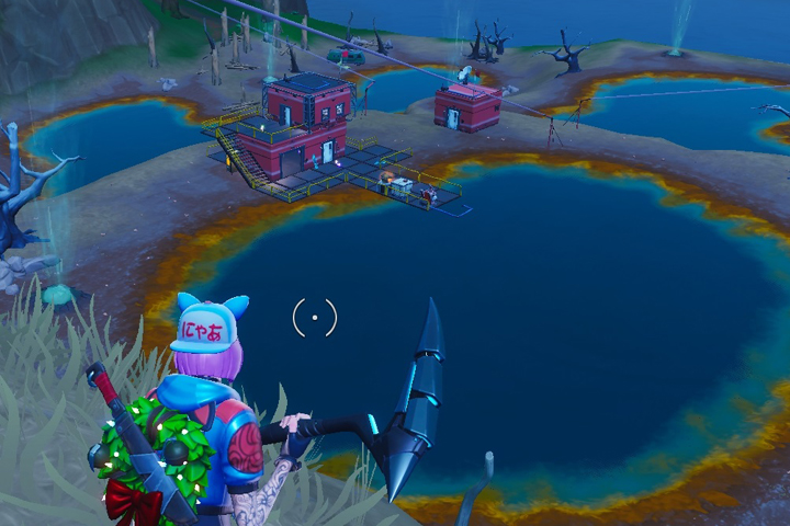 Fortnite : Utiliser un geyser, une tyrolienne et un véhicule en une seule partie, défi semaine 5 saison 8