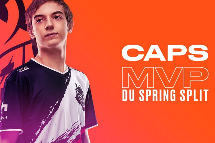 LoL : Caps élu MVP du Spring Split – LEC 2019