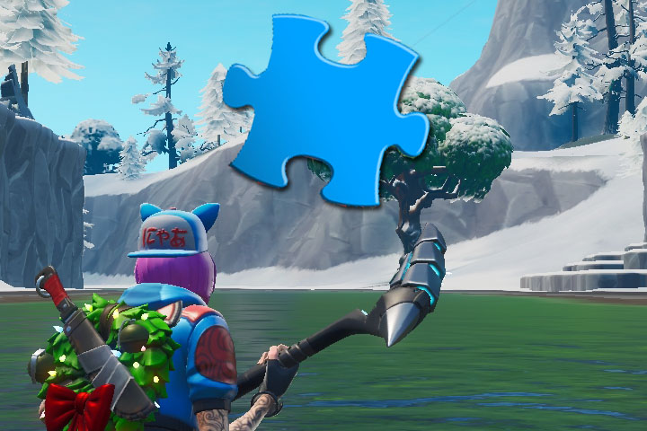 Fortnite : Trouver des pièces de puzzle sous les ponts et dans les grottes, défi semaine 8 saison 8