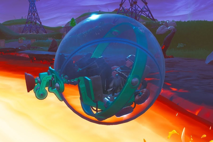 Fortnite : Nerf de la Bulle mobile, réduction du nombre de points de vie
