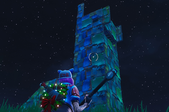 Fortnite : Visiter un lapin en bois, un cochon en pierre et un lama en métal, défi semaine 6 saison 8