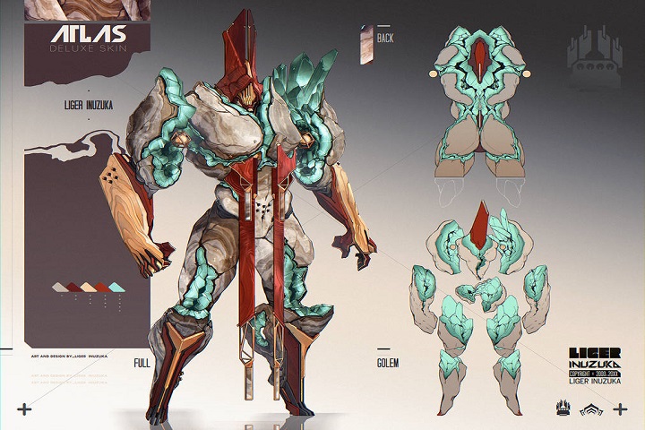 Warframe : Atlas – Skin deluxe