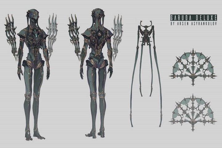 Warframe : skin deluxe Garuda