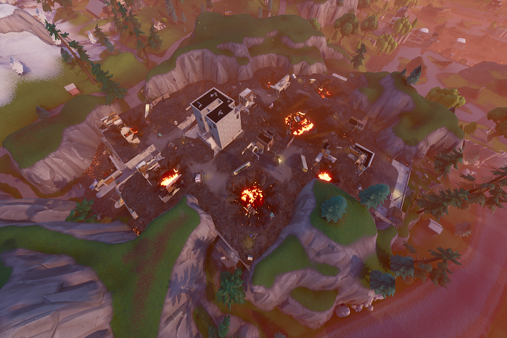Fortnite : Destruction de Tilted Towers, Retail Row !