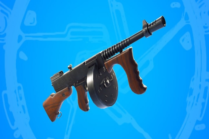 Fortnite : Retour du pistolet mitrailleur à tambour sur le jeu  !