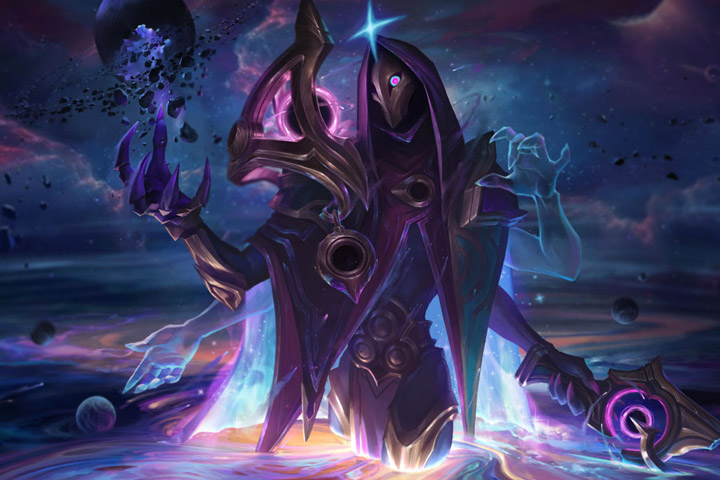 LoL : Skins du Pulsar Sombre pour Jhin, Karma et Shaco