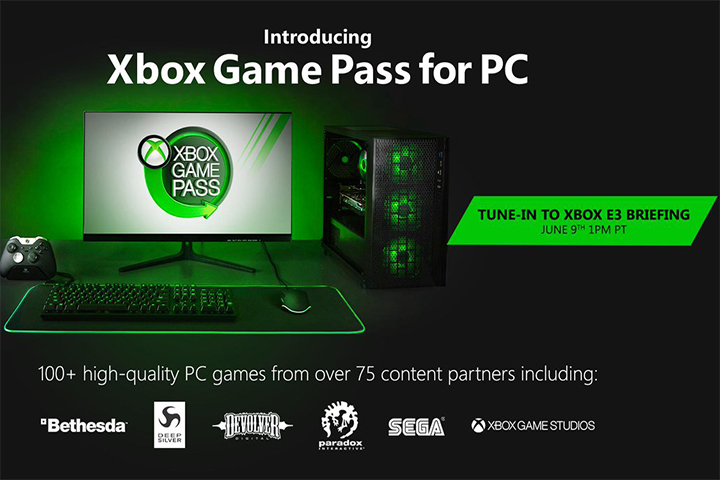 Xbox Game Pass : Des jeux PC en abonnement par Microsoft
