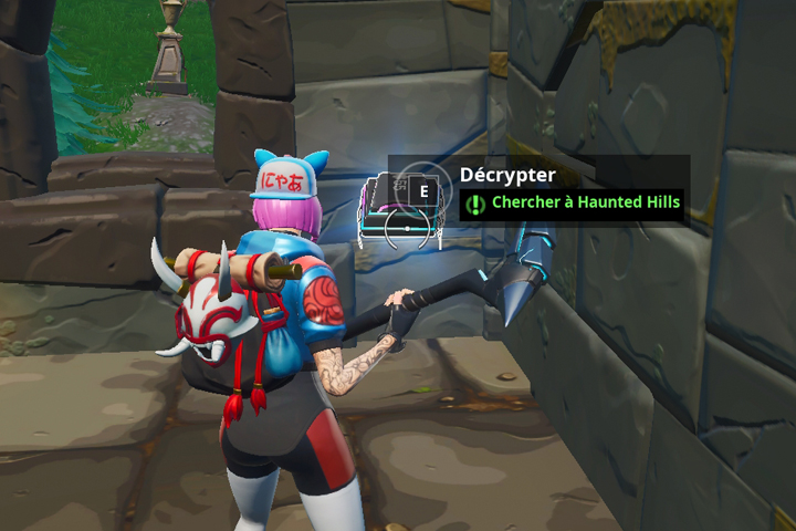 Fortnite : Chercher à Haunted Hills, puce 55 défis Décryptage