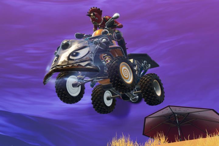Fortnite : Réaliser un Air-Time de 3 secondes avec un Quad, défi semaine 3 saison 9 – Étape 2