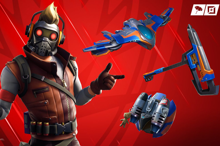 Fortnite : Star-Lord, nouvelle tenue Marvel disponible en boutique