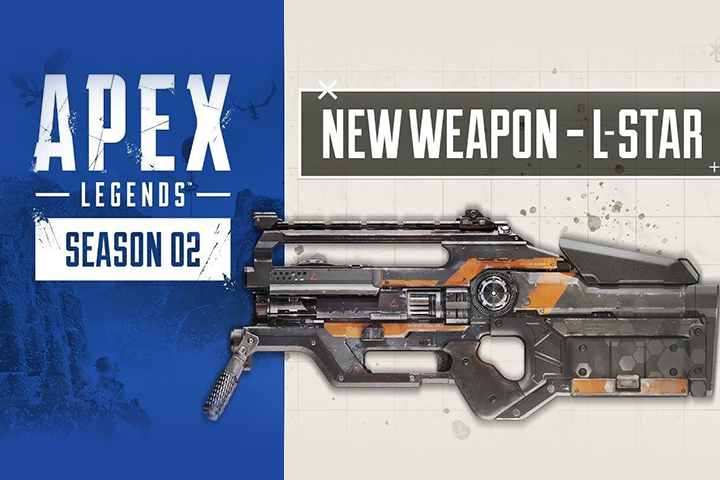 Apex Legends : Mise à jour saison 2 et L-STAR en nouvelle arme