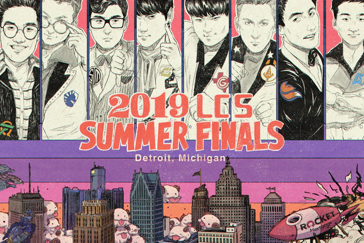 LoL : Les finales du Summer Split 2019 des LCS à Detroit