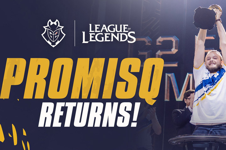 LoL : Promisq de retour comme remplaçant jusqu’aux Worlds