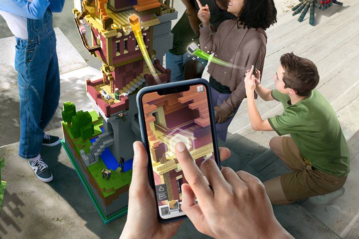 Minecraft Earth : S’inscrire à la bêta sur iOS et démo du jeu à la WWDC