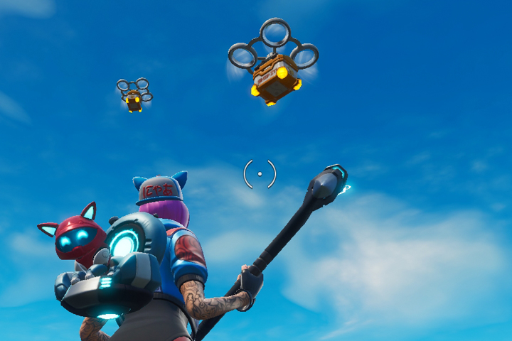 Fortnite : Fouiller des coffres et des boîtes de munitions et éliminer des adversaires à un point chaud, défi semaine 6 saison 9