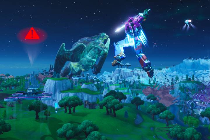 Fortnite : Monstre contre Robot, vidéo résumé de l’événement à Loot Lake