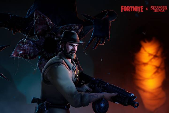 Fortnite x Stranger Things : Chef Hopper et Démogorgon, deux nouveaux skins !