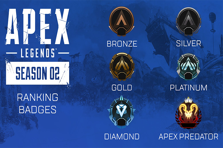 Apex Legends Saison 2 : Parties classées, le système de ranked